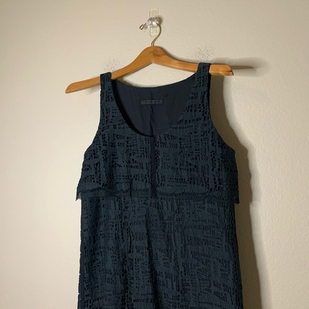 Jenni Kayne Black Lace Mini Dress XS
